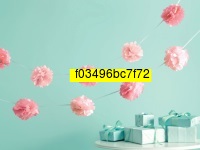 
Martha Stewart Crafts Garland, Pink Pom Pom Small
